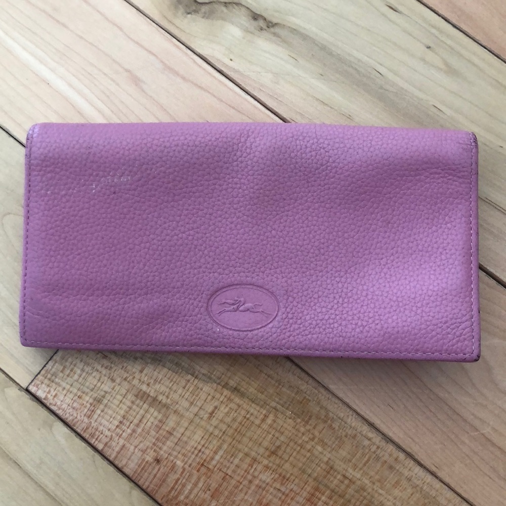 Longchamp leather wallet
